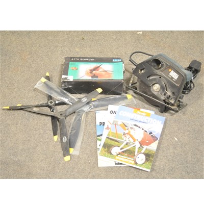 Lot 88 - Box containing B&D electric saw, ...