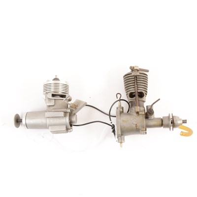 Lot 26 - 2 x FROG engines 180 diesel, early and VENOM 1.5cc glow.