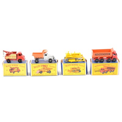 Lot 272 - Matchbox Toys; no.16, no.13, no.17 and no.18