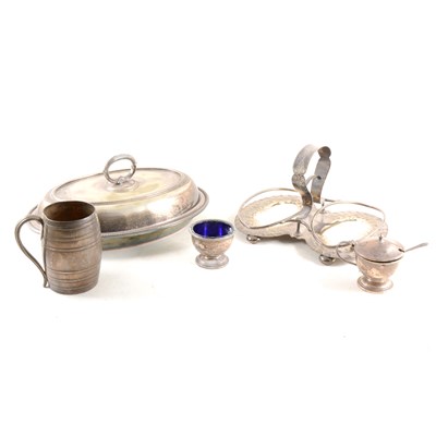 Lot 40 - An Arthur Price County Plate canteen of cutlery; etc