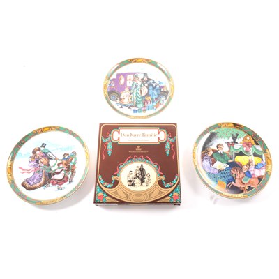 Lot 93 - A collection of Royal Copenhagen Christmas plates, ...