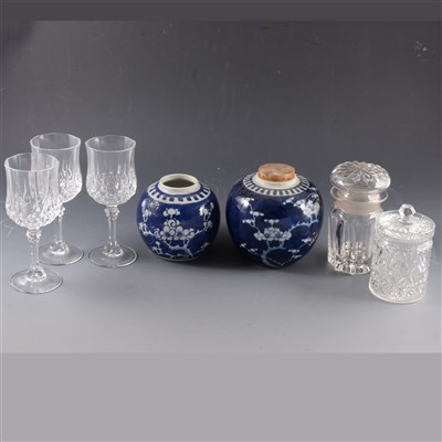 Lot 31 - Staffordshire pottery group, Scottish...