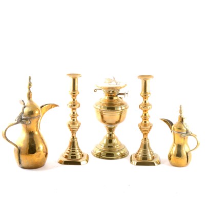 Lot 163 - A quantity of copperware; ...