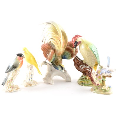 Lot 57 - A Beswick model of a Woodpecker, ...