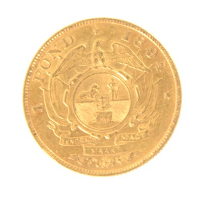 Lot 225 - South Africa One Pond, 1894.