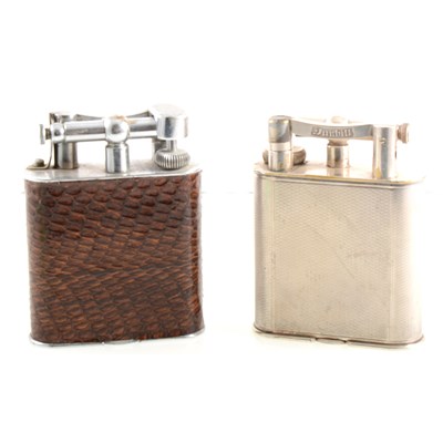 Lot 427 - Two Dunhill table lighters