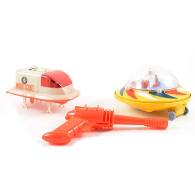 Lot 138 - Three space related toys.