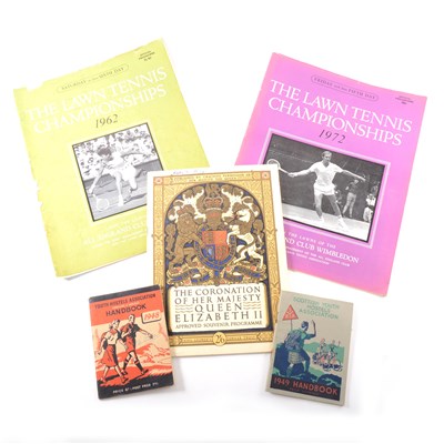 Lot 144 - Sporting programmes and other 20th century ephemera