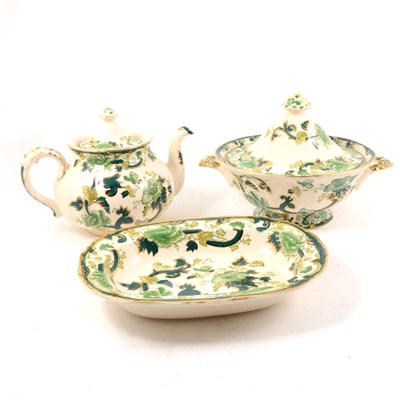 Lot 180 - Mason’s bale service, Chartreuse pattern