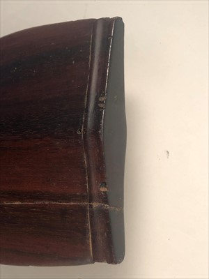 Lot 528 - Ethnographia: a hardwood sapakana paddle-shape war club, probably Guyana or Brazil