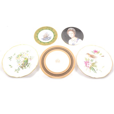 Lot 69 - Six Spode plates, British Birds series, ...