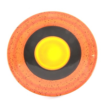 Lot 92 - Poole Pottery, 'The Planets' series, five limited edition chargers.