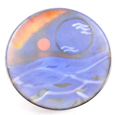 Lot 91 - A Poole Pottery 'Sedna' limited edition charger.