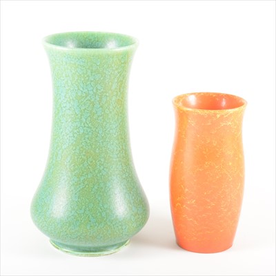 Lot 106 - Two vases, by Pilkington's Royal Lancastrian Pottery, circa 1930