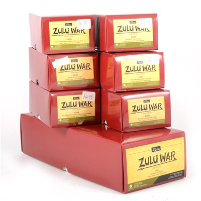 Lot 104 - Modern Britains toy soldiers; Seven Zulu War Gloss collection sets