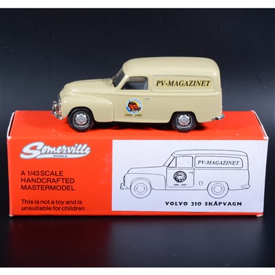 Lot 274 - Somerville 1:43 scale white metal model; no.501 Ford 54A Utility (1949) no.1 in the limited edition of 500, in blue, boxed.