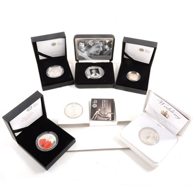 Lot 205 - Royal Mint silver Commemorative Coins