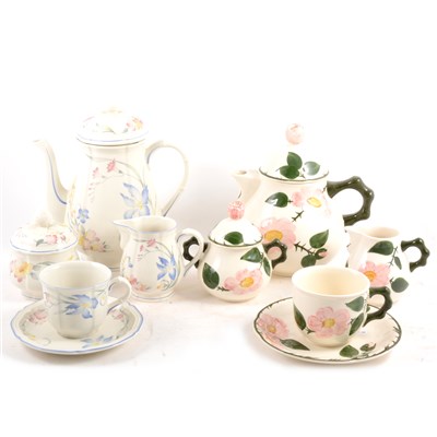 Lot 66 - Two Villeroy and Bosch part tea services, Wild Rose and Riviera.