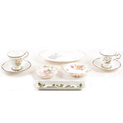 Lot 111 - A quantity of Coalport and Royal Crown Derby dishes and trinkets