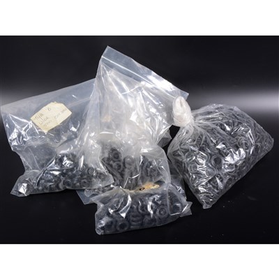 Lot 459 - Large quantity of spare loose Somerville rubber tyres, 1200+