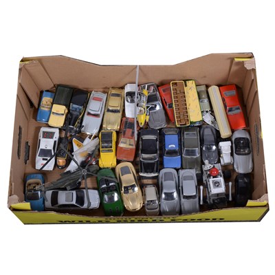 Lot 293 - Thirty-five James Bond 007 model cars and vehicles, mostly by Corgi Toys.