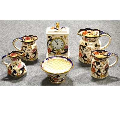 Lot 101 - AMENDMENT: Inocrrect photograph, A collection Masons earthenware, Mandalay pattern, ...
