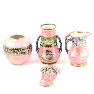 Lot 210 - A Collection of Newhall Boumier ware, ...