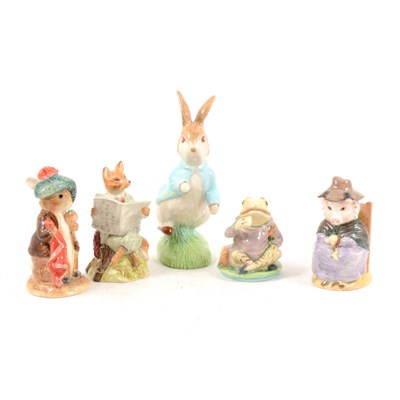 Lot 28 - Royal Albert, Beswick and Border Fine Arts Beatrix Potter figures.