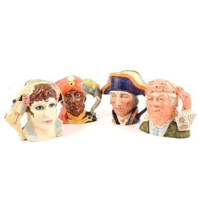 Lot 29 - A collection of Royal Doulton character jugs, ...