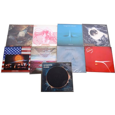 Lot 675 - Tangerine Dream; ten vinyl LP albums and one 12" single