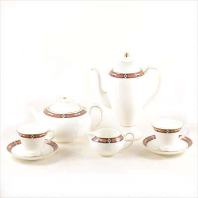 Lot 90 - Wedgwood bone china part table service, Chippendale pattern