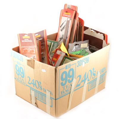 Lot 69 - A large quantity of OO gauge model railway track-side accessories and layout scenery