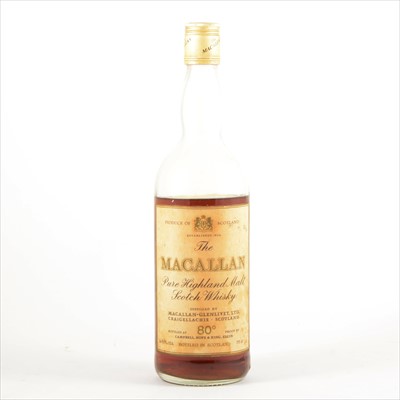 Lot 571 - MACALLAN - circa 1960 - 80 proof - Campbell, Hope & King