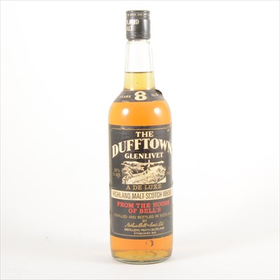 Lot 573 - DUFFTOWN-GLENLIVET - 8 years old, 1970's bottling