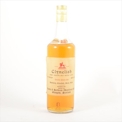 Lot 579 - CLYNELISH - 12 years old - 1970s bottling