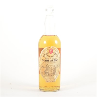 Lot 581 - GLEN GRANT - 21 years old - 1970s bottling
