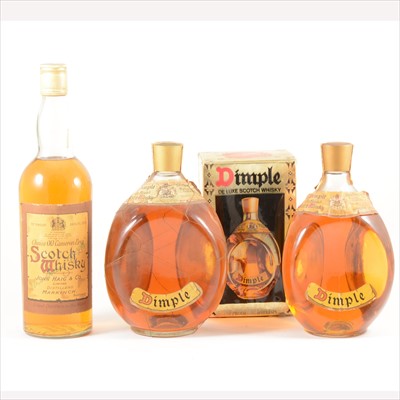 Lot 582 - JOHN HAIG - CHOICE OLD "CAMERON BRIG", and DIMPLE - 1970s bottlings