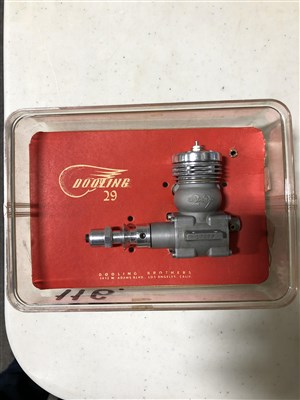 Lot 105 - DOOLING 29 5cc glow engine.