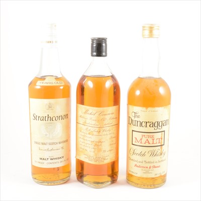 Lot 589 - Three bottles of Scotch whisky, 1970s/ 80s bottling
