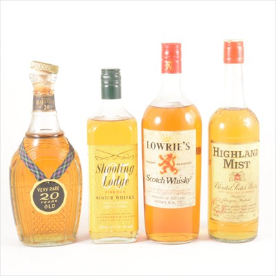 Lot 593 - Twelve bottles of blended Scotch whisky, 1970s/ 80s bottlings