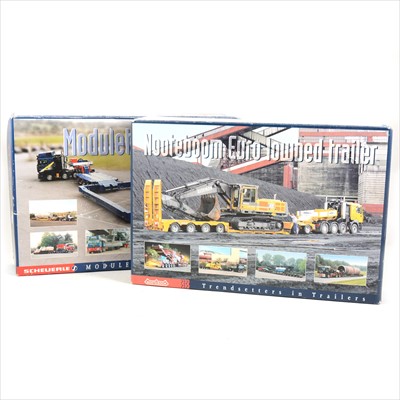 Lot 233 - Two Conrad 1:50 scale model trailers, both boxed.