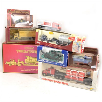 Lot 208 - Modern die-cast models and vehicles, including Matchbox Model of Yesteryears special edition YS-16 1929 Scammell