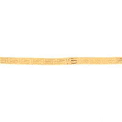 Lot 189 - A yellow metal necklace marked 750.