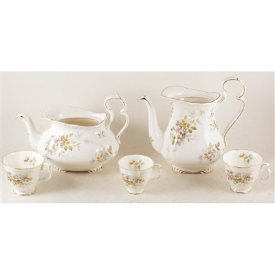 Lot 25 - Royal Albert "Haworth" bone china tea service