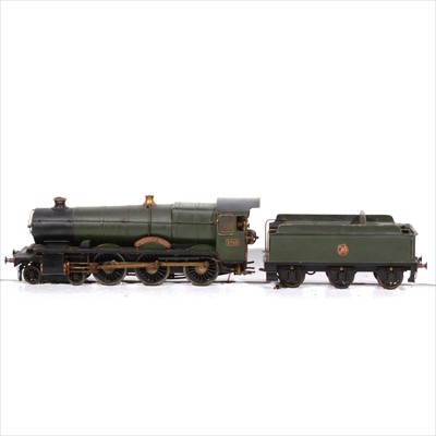 Lot 37 - AMENDMENT 2.5inch gauge not 3.5 inch gauge steam locomotive 'Springfield Grange', with tender, and carry boxes.