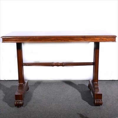 Lot 866 - Victorian mahogany stretcher table