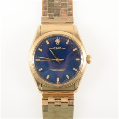 Lot 721 - Rolex - a gentleman's Oyster Perpetual Superlative Chronometer wrist watch