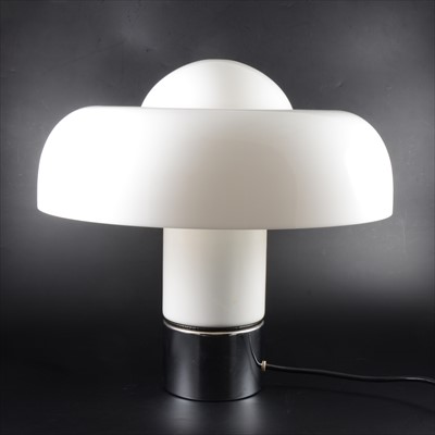 Lot 216 - A 'Brumbury' table lamp, designed by Luigi Massoni for Harvey Guzzini