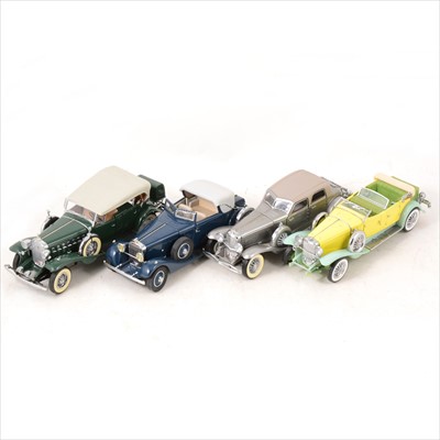 Lot 206 - Four Danbury Mint models, and another.