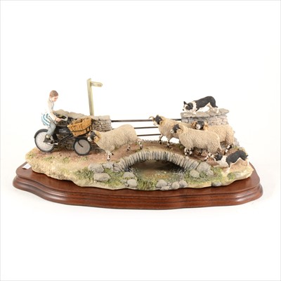 Lot 69 - Border Fine Arts - "No Way Through", limited edition 792/1500.